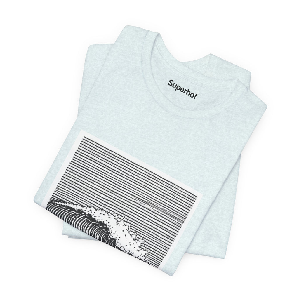 Light Colors Breaking Wave T-Shirt — Unisex