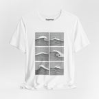 Light Colors Breaking Waves T-Shirt — Unisex