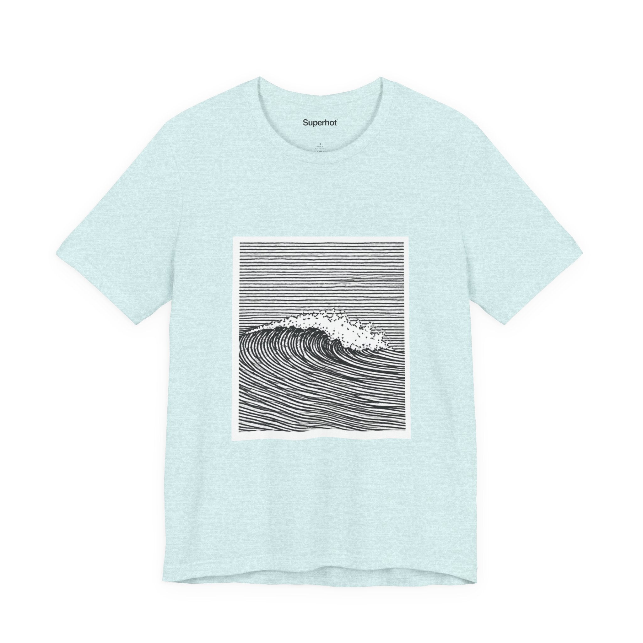 Light Colors Breaking Wave T-Shirt — Unisex