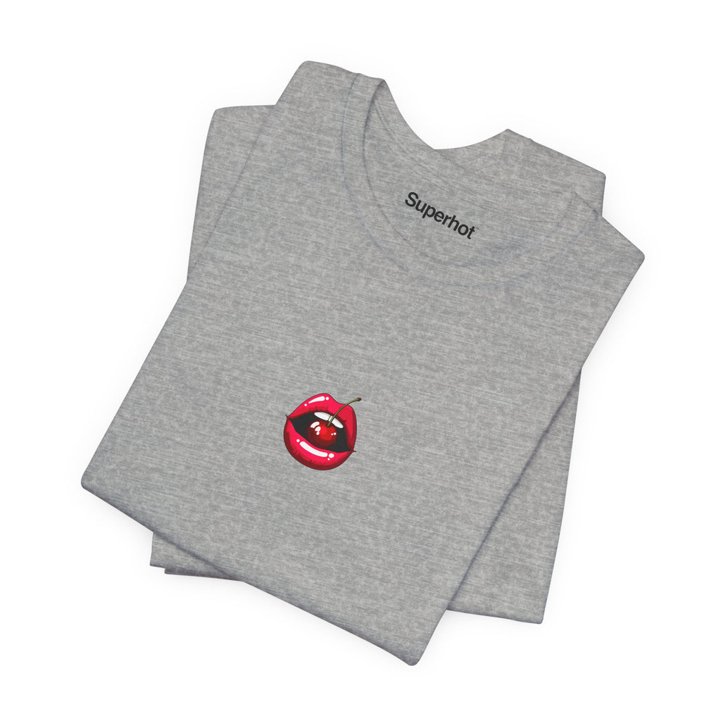Light Colors Cherry Lips T-Shirt — Unisex