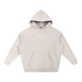 Snow Washed Fleece Oversize Superhot Logo Hoodie