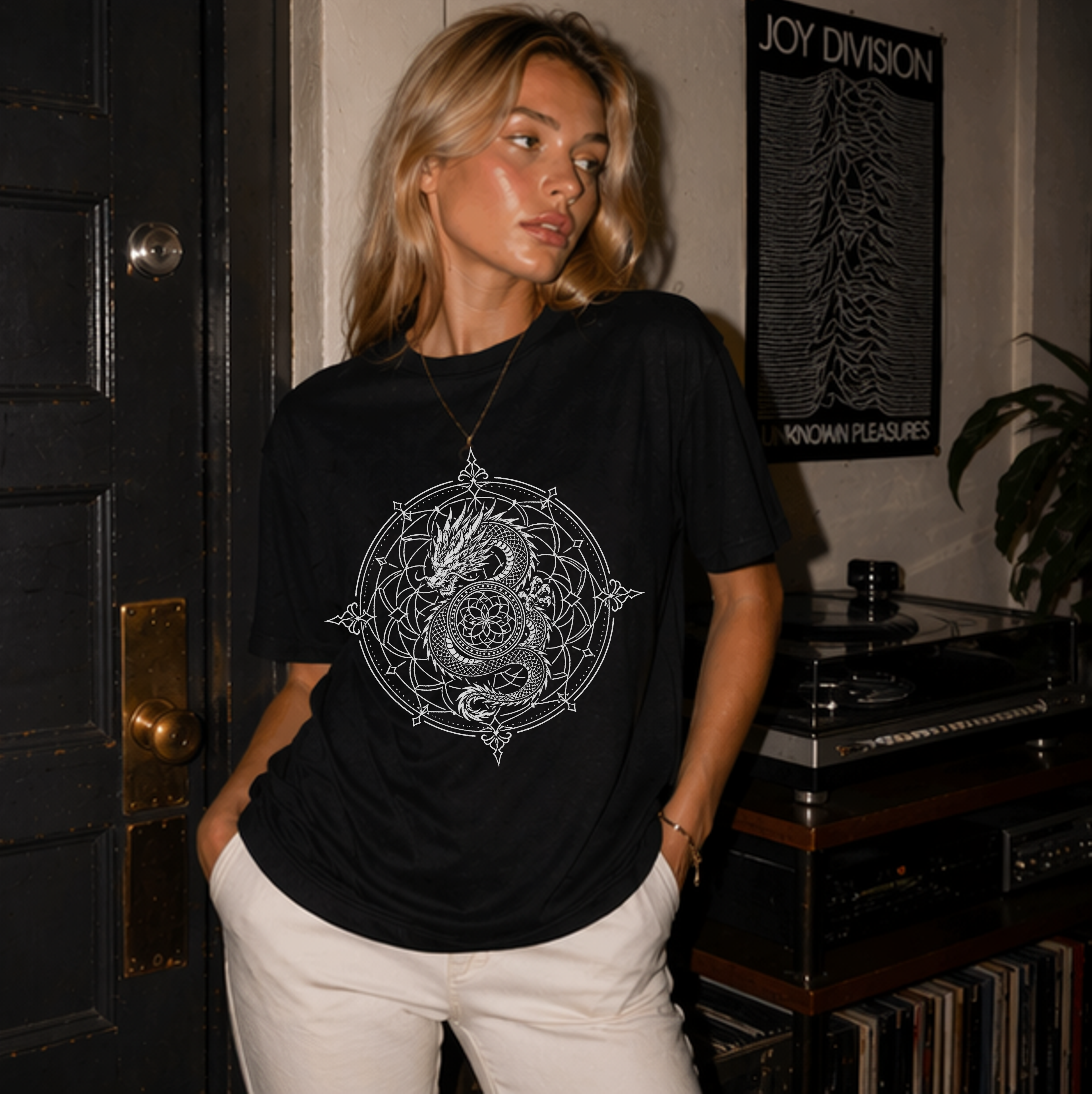 Dragon Mandala T-Shirt - Unisex