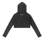 Vintage Washed Raw Edge Superhot Script Logo Hoodie