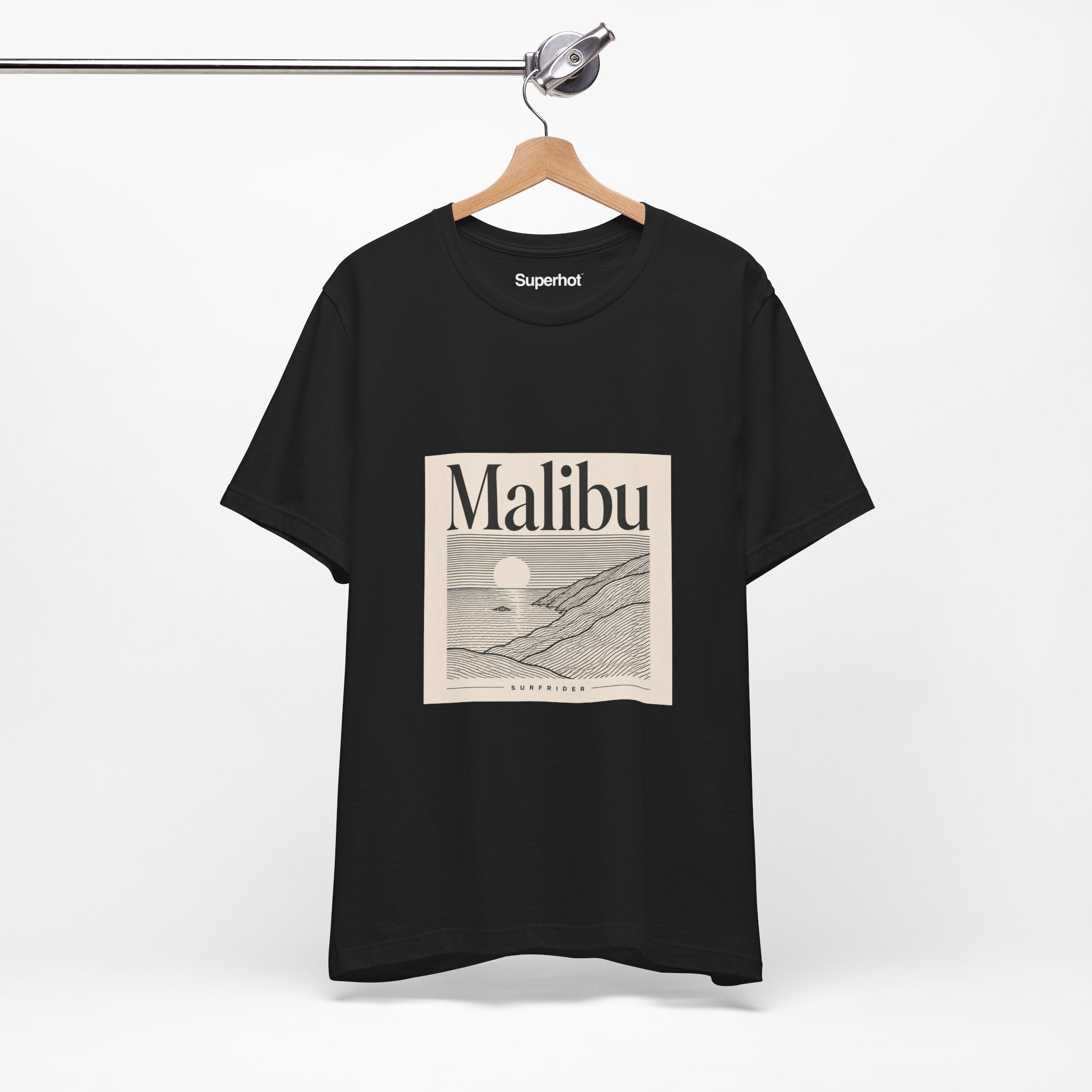 Malibu Surfrider Beach T-Shirt — Unisex