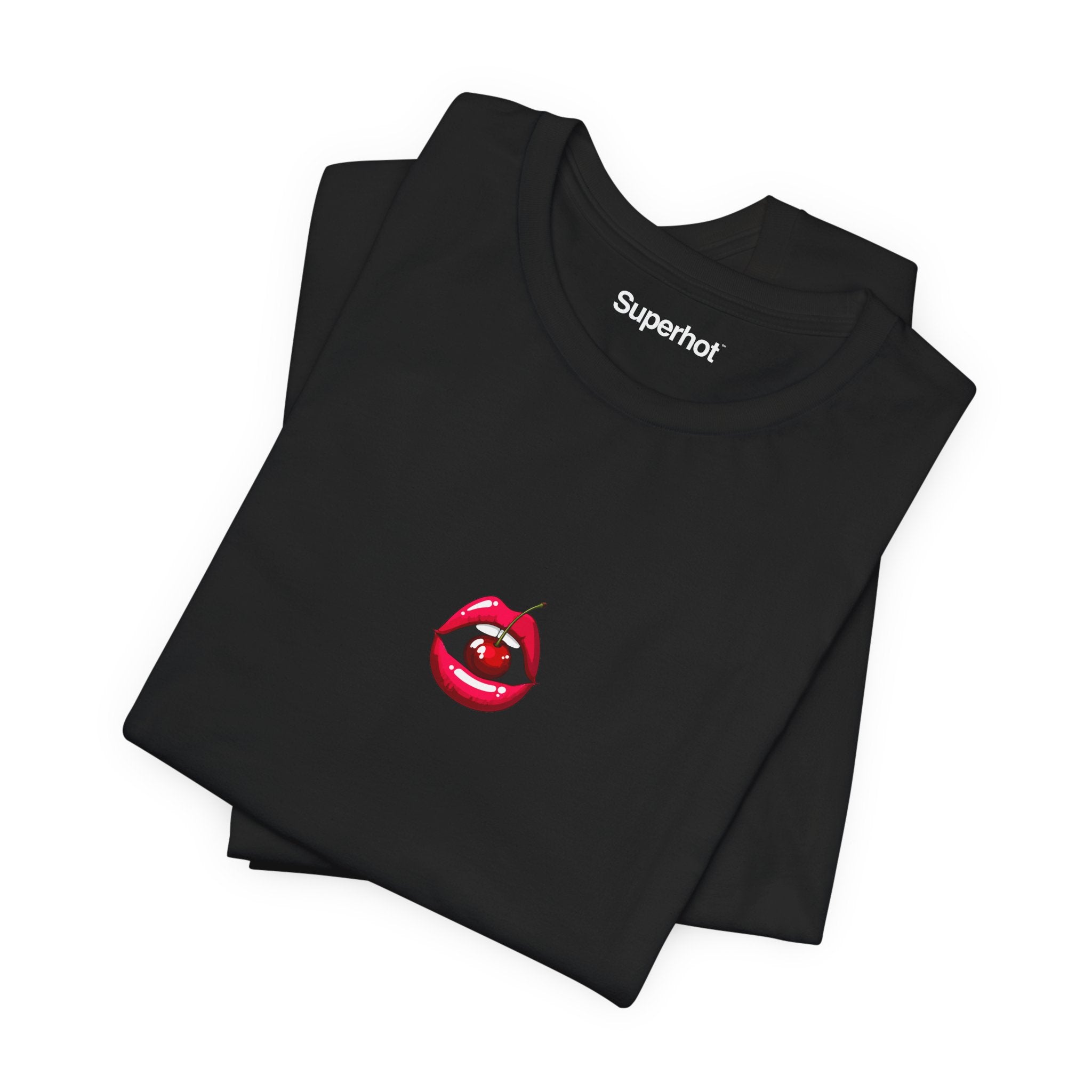 Superhot Cherry Lips T-Shirt — Unisex