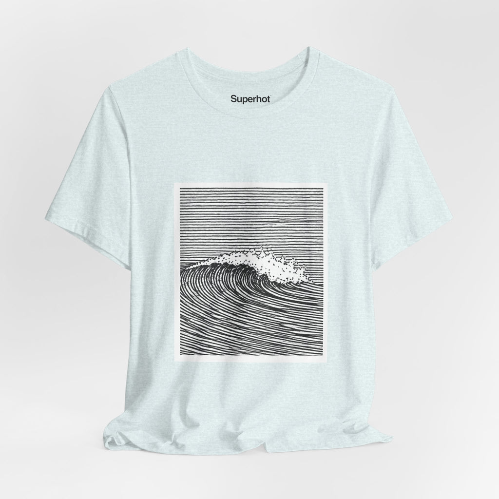 Light Colors Breaking Wave T-Shirt — Unisex
