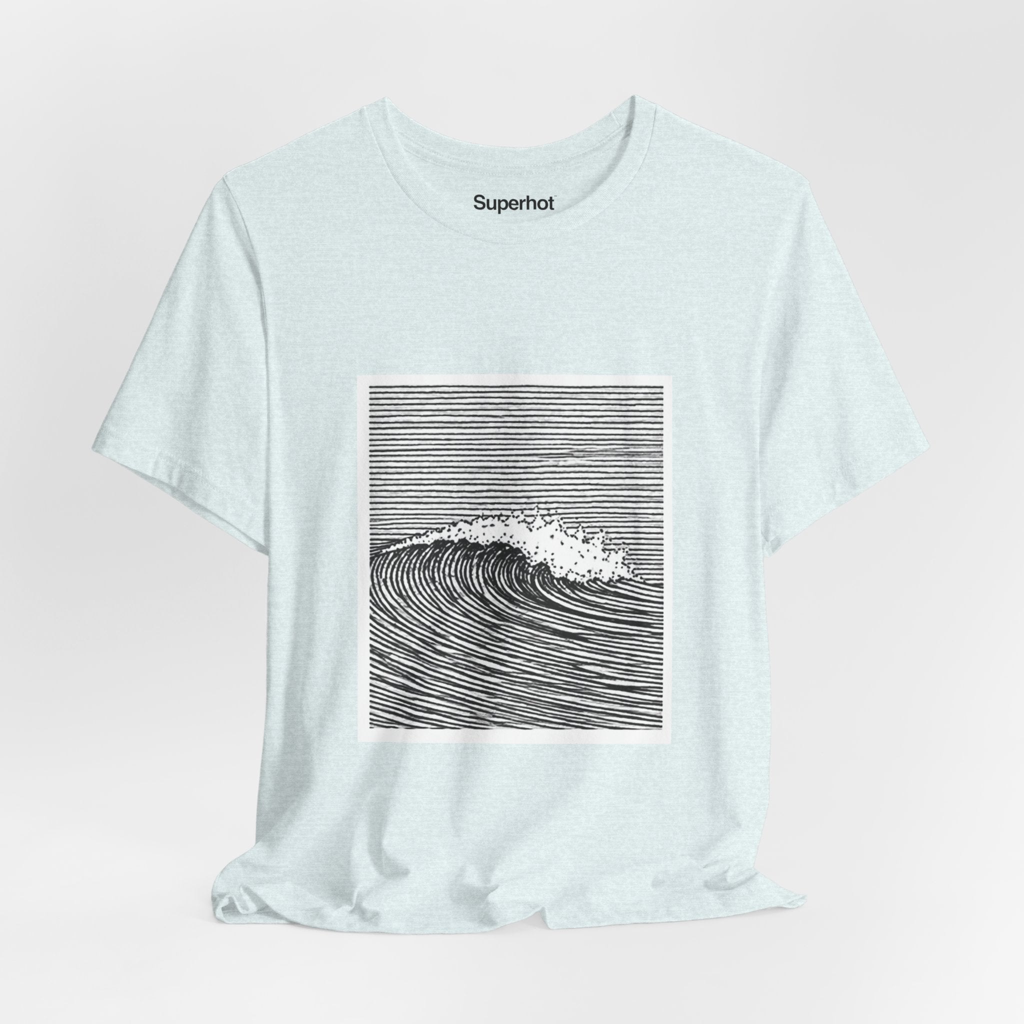 Light Colors Breaking Wave T-Shirt — Unisex