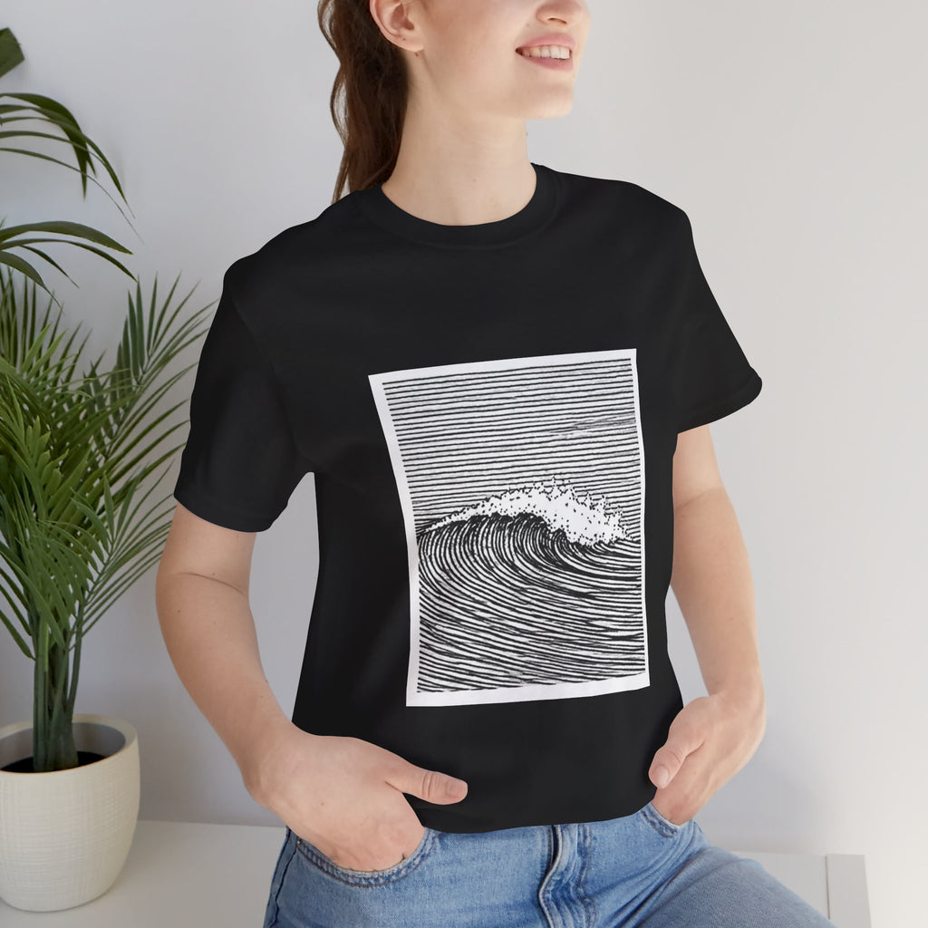 Breaking Wave Graphic T-Shirt — Unisex