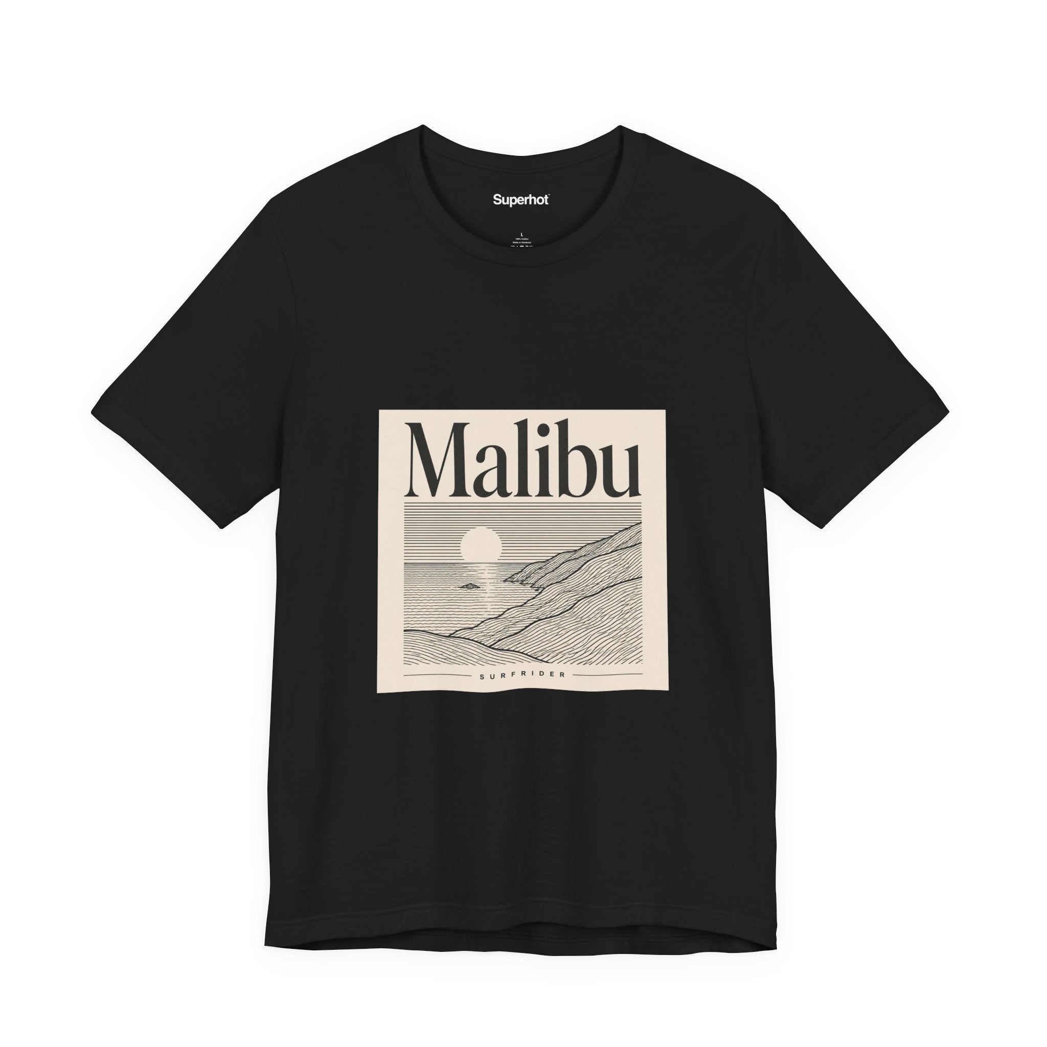 Malibu Surfrider Beach T-Shirt — Unisex