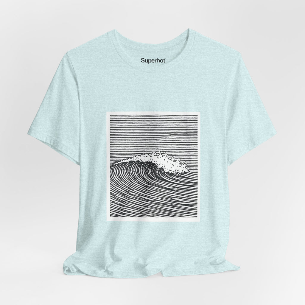 Light Colors Breaking Wave T-Shirt — Unisex