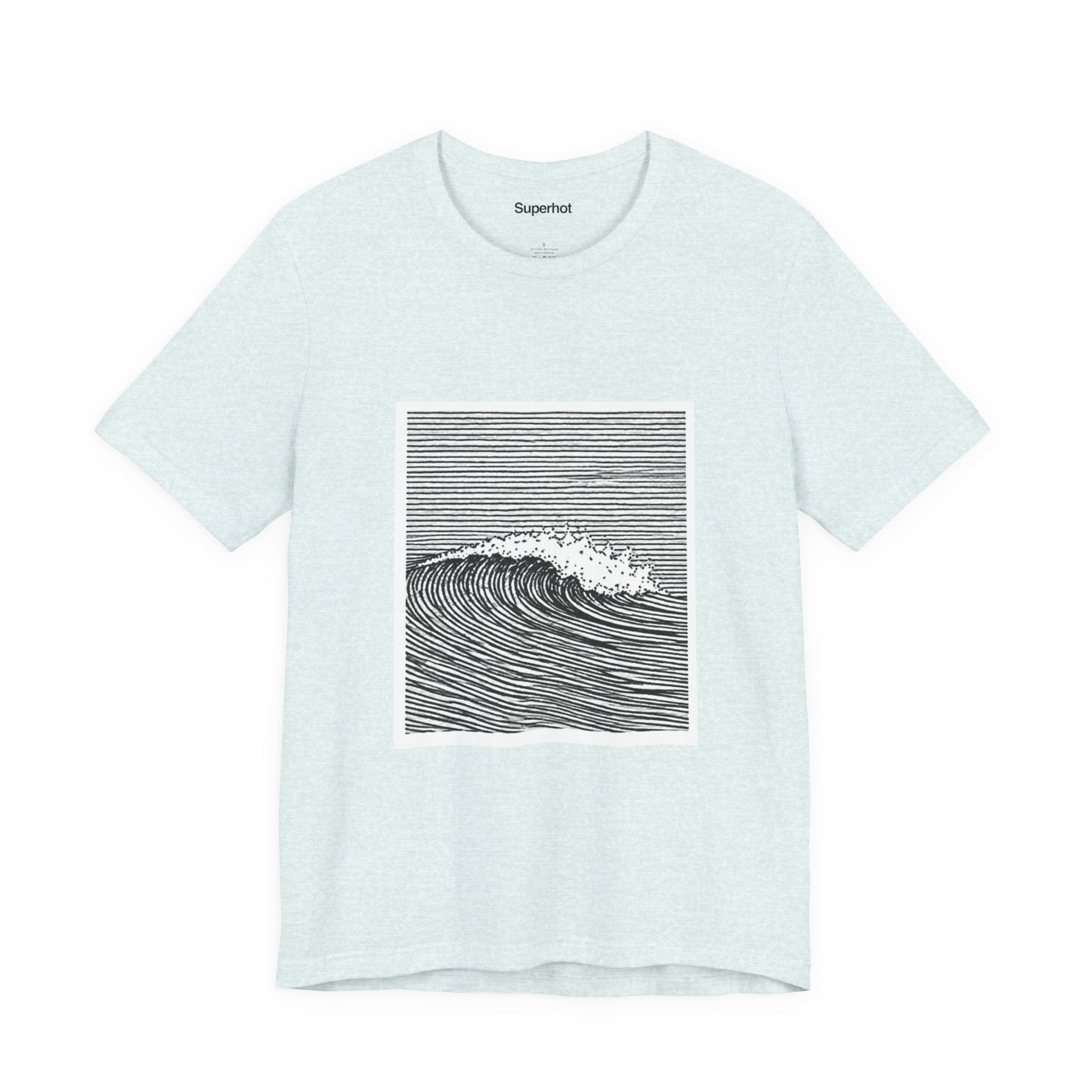 Light Colors Breaking Wave T-Shirt — Unisex