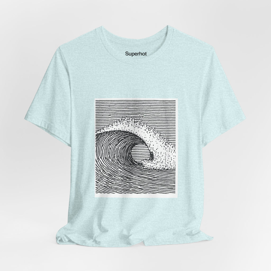 Light Colors Breaking Wave II T-Shirt — Unisex