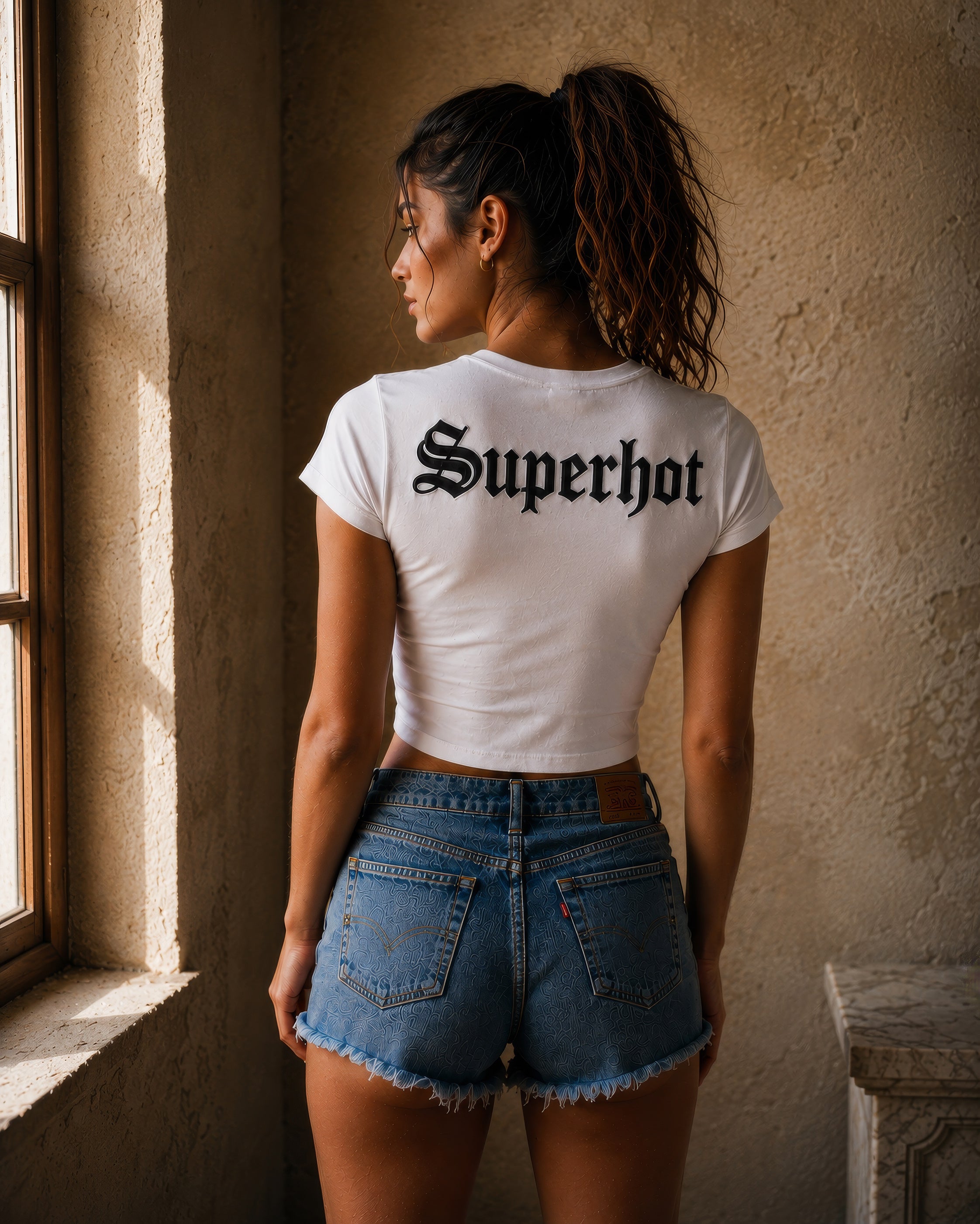 Women's Cherry Kiss Baby Tee