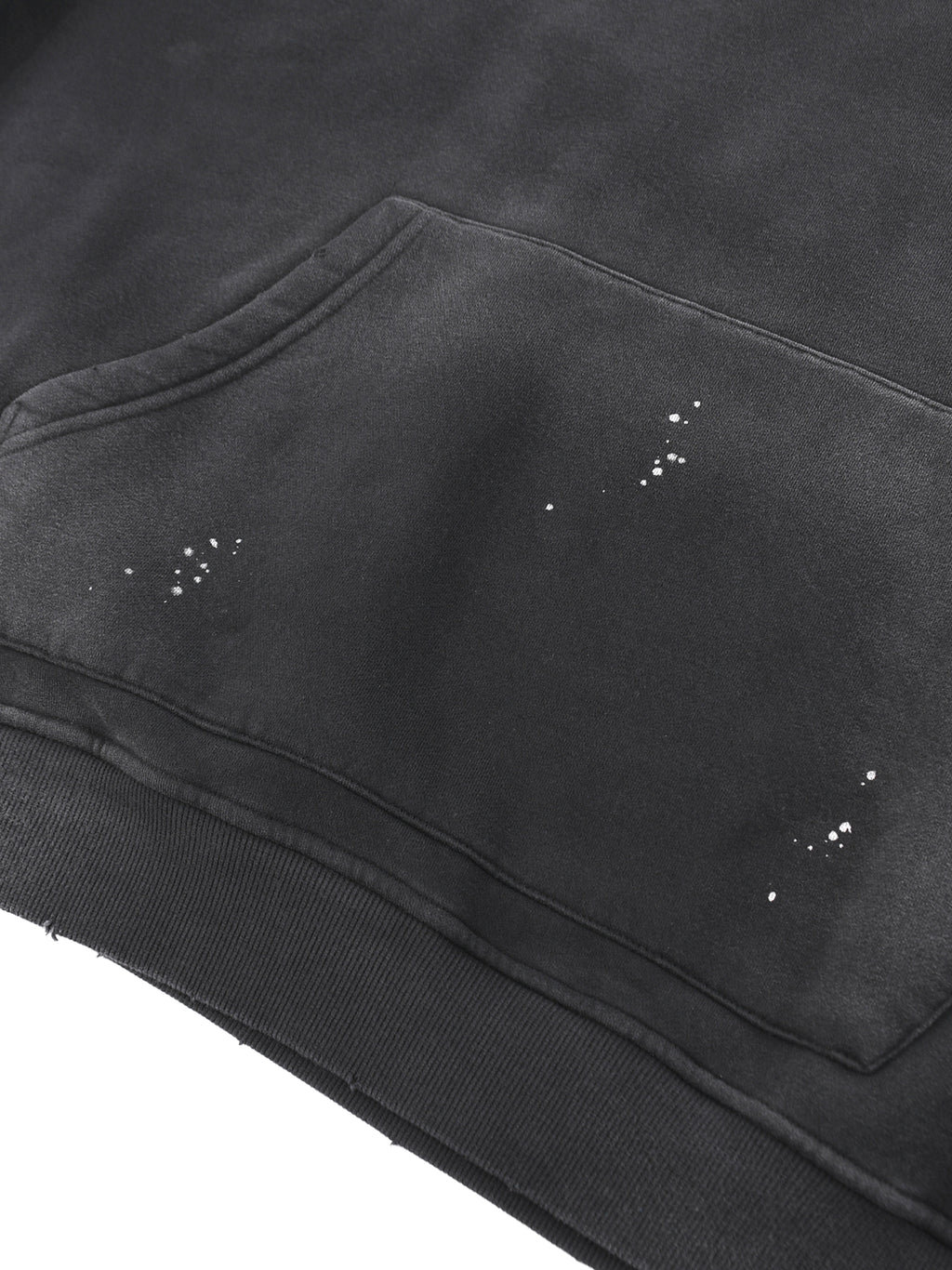 Vintage Washed Frayed Fleece Superhot Logo Hoodie