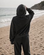 Snow Washed Fleece Oversize Superhot Logo Hoodie