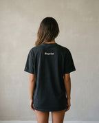 Vintage Washed Oversized Cotton Medium Format Camera T-Shirt