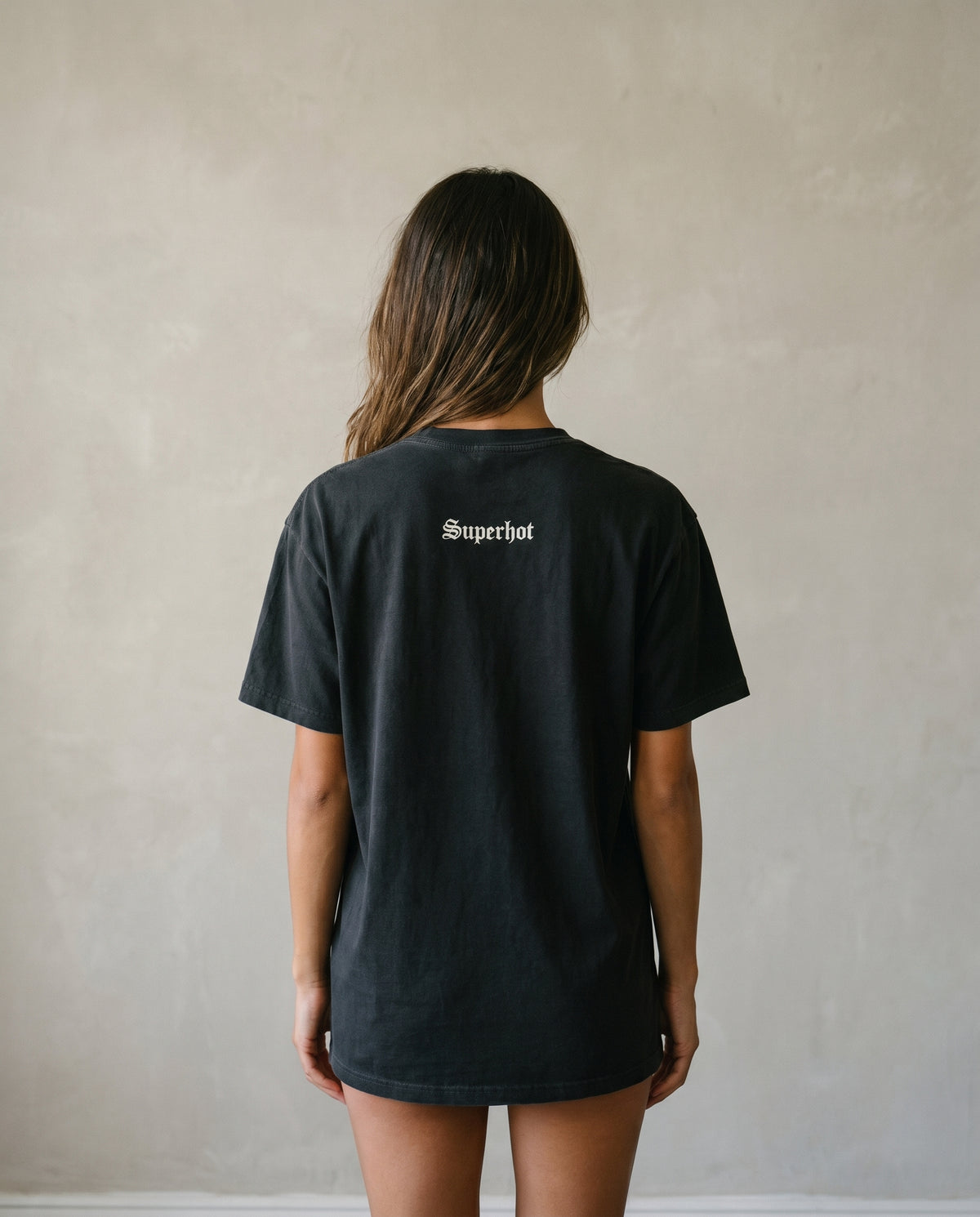 Vintage Washed Oversized Cotton Medium Format Camera T-Shirt